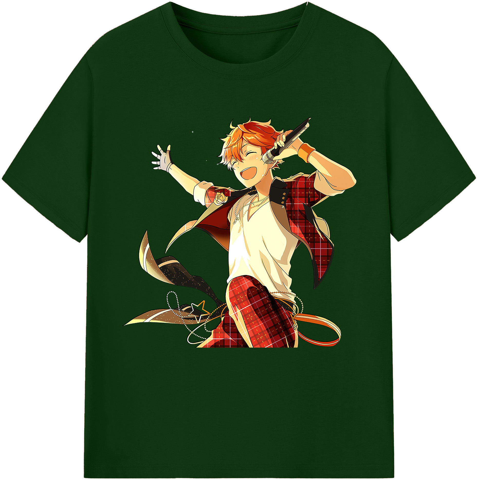（画像用） あんさんぶるスターズ! Ensemble Stars 綿100％半袖Tシャツ（フロントプリント）